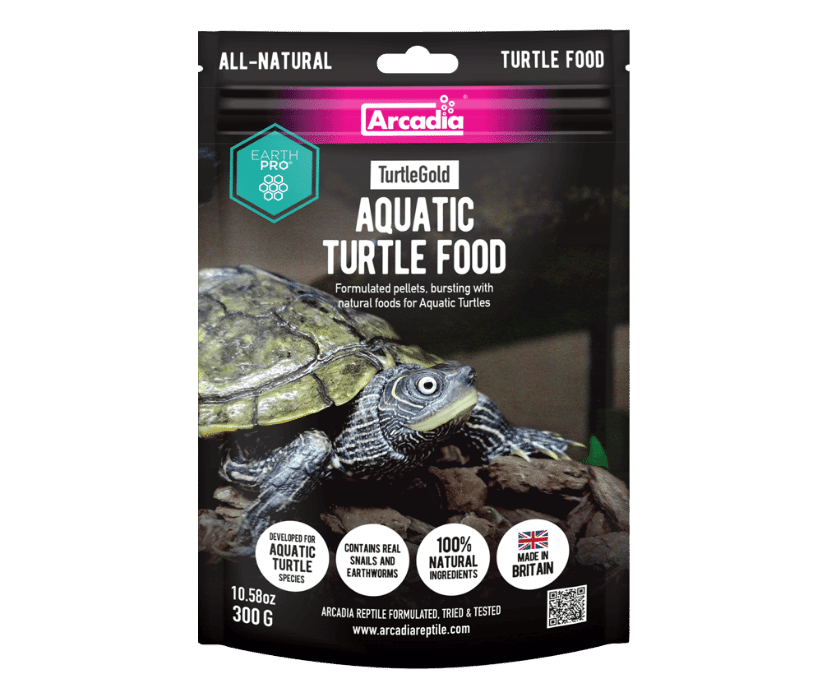 EarthPro TurtleGold ist der "Goldstandard" in der Ernährung von Wasserschildkröten.