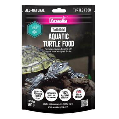 EarthPro TurtleGold ist der "Goldstandard" in der Ernährung von Wasserschildkröten.
