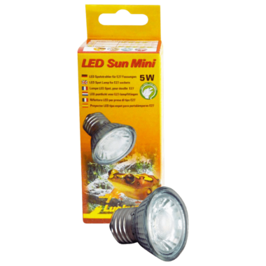 Die Lampen sind eine Alternative zu den beliebten Halogen Sun Mini in Terrarien, wo keine Wärmestrahlung benötigt wird.