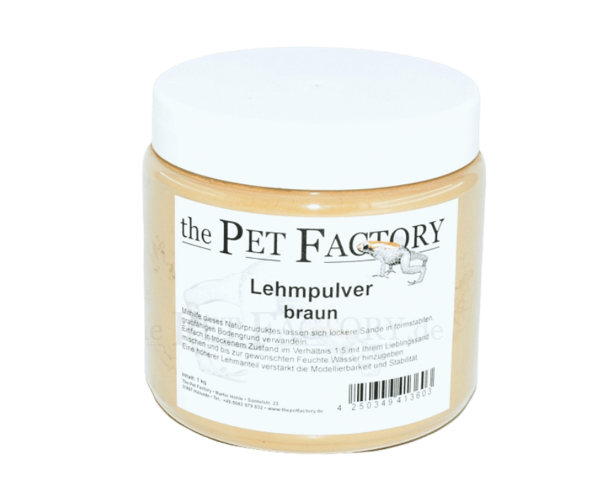 Petfactory Lehmpulver braun