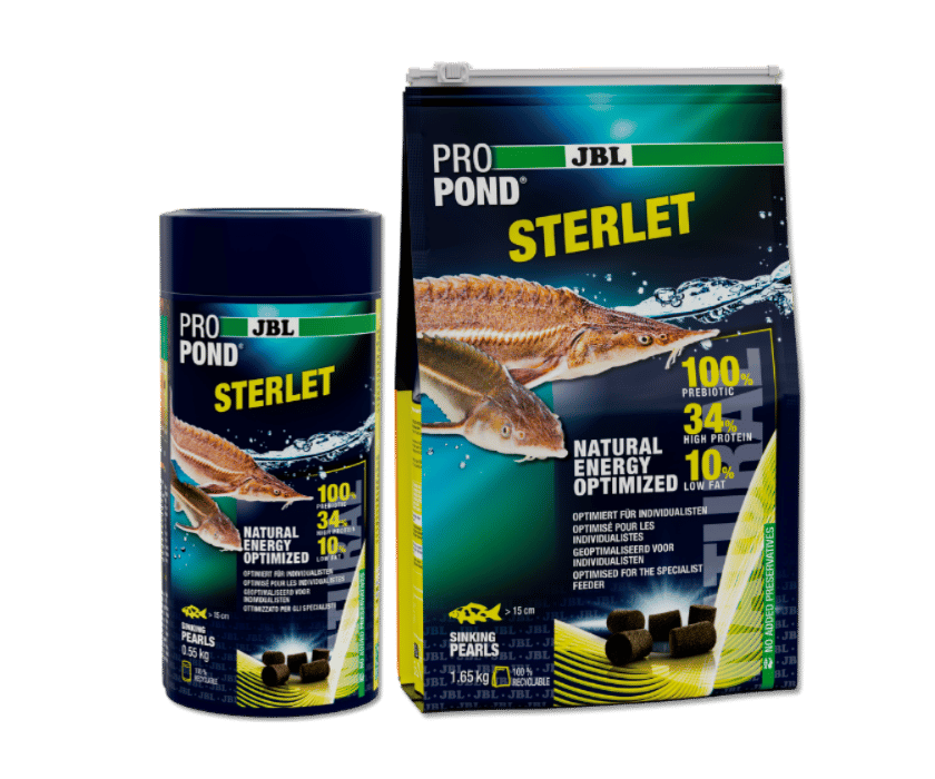 Stör und Bodenfutter für Fische der Propond Linie