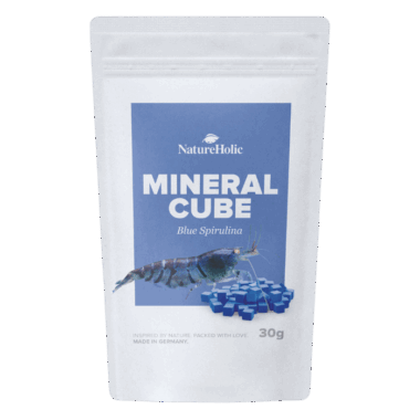 Mineral cubes mit Blauer Spirulina
