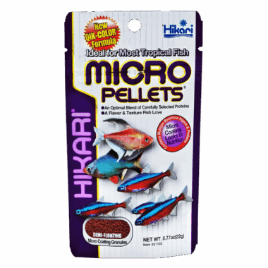 Futter für Salmler, barben und andere kleine fische