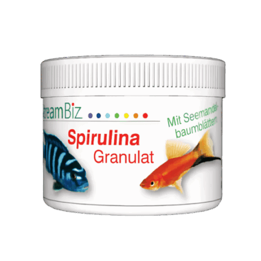 Das neue Seemandel spirulina Granulat, Top für die Gesundheit von kleinen und mittleren Fischen